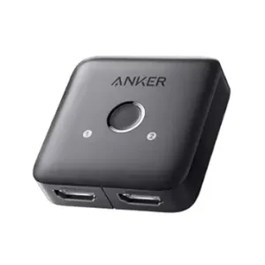 Anker HDMI Switch 4K@60Hz, 2-in-1 HDMI Switcher with Smooth Finish, HDR, 3D, and Dolby Support, Compatible with Laptop, PC, Xbox Series, PS5/PS4, Projector, and More