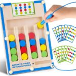 Montessori Magnetic Wooden Toys for Kids